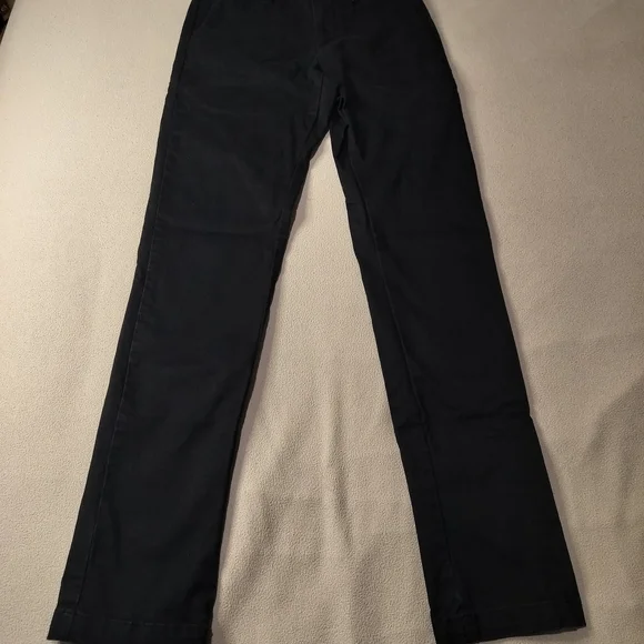 Uniqlo Men's Black Slim Chino Pants, Stretch Sz 29×34. - Picture 1 of 14